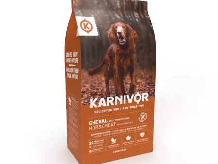 Nourriture crue pour chien Karnivor - Cheval Hot on Sale