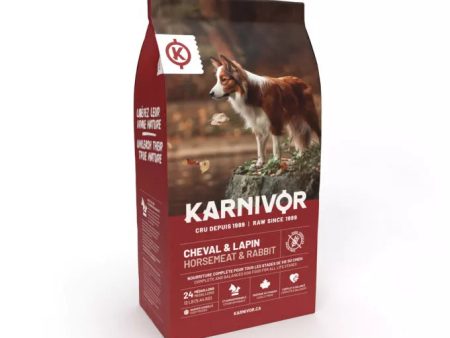 Nourriture crue pour chien Karnivor - Cheval & Lapin on Sale