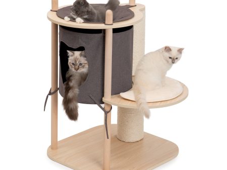 Arbre à chat Catit Vesper, petit, 59 x 57,5 x 86 cm (23,2 x 22,6 x 34 po) Supply