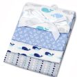 GTBW  Receiving Blanket 4pk Assorted: 100% Cotton Receiving Blanket 4pc Pack Babies are kept warm and snug - SU-2161 Cheap