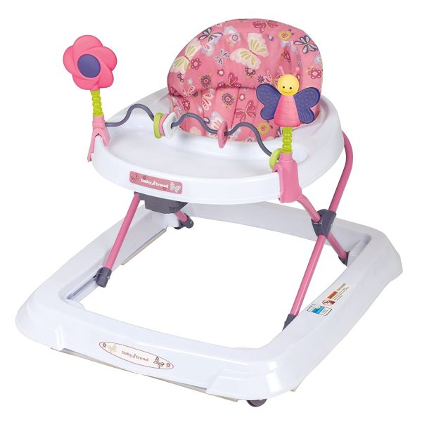 Baby Trend Walker Emily: Large surround tray for food or toys and high back padded seat - WK37823 Fashion