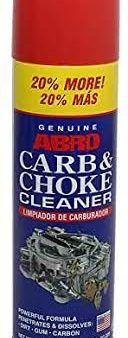 ABRO CC-220 Carb and Choke Cleaner Spray Dissolves Harmful Fuel System Deposits - -220 For Discount