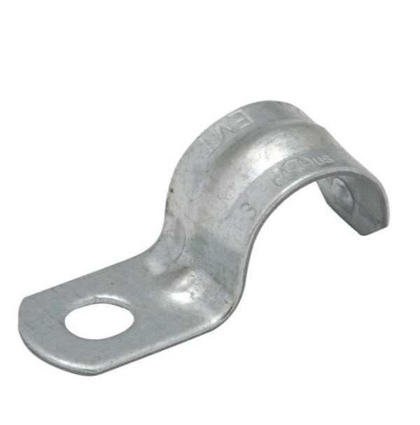 EMT Clamp, 1.20MM, One Hole, Snap On, Zinc Plated - RL-511 For Discount