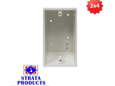 Strata PVC Knockout Box - 2  x 4 , EMT Box, 1 2    1.2MM - 1110EMT For Sale