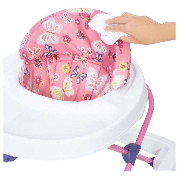 Baby Trend Walker Emily: Large surround tray for food or toys and high back padded seat - WK37823 Fashion