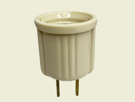 COOPER IVORY 2 PIN ADAPTOR - 736V-BOX For Cheap