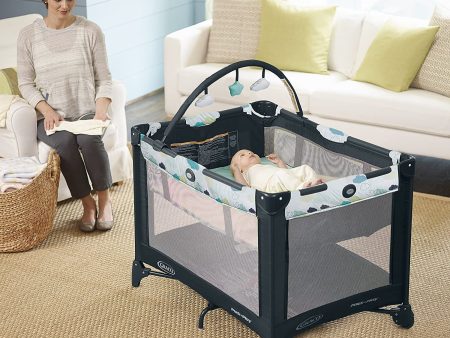 Graco Pack N Play On The Go Playard Stratus For A Comfortable Little One - 1927561 Online Sale